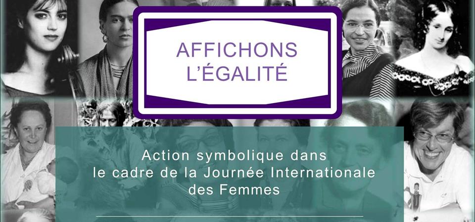 Affichons l'égalité - Activités