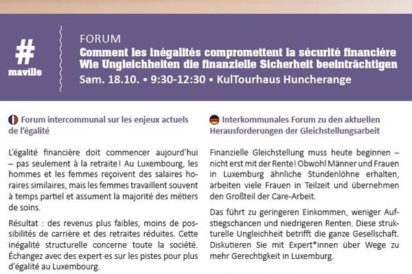 Bettembourg et Dudelange ¦ Comment les inégalités compromettent la sécurité financière