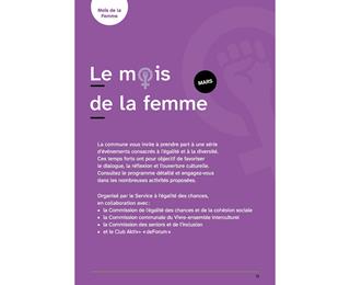 Bettembourg ¦ Le mois de la femme