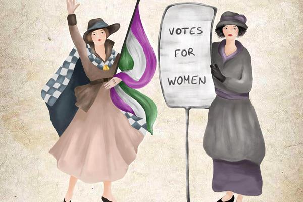 Lycée Ermesinde ¦ théâtre "Der Kampf der Suffragetten"